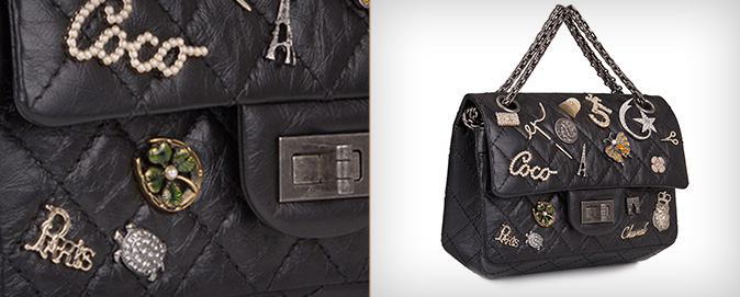Chanel Reissue 2.55 Symbol Flap Bag, Louis Vuitton Lockme MM